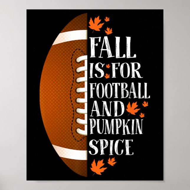 Fall är avsett för spel för fotgängare och pumpkin poster (Framsidan)