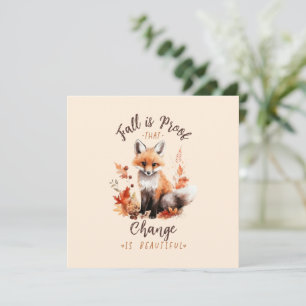 Fall är ett bevis på att förändringen är vacker