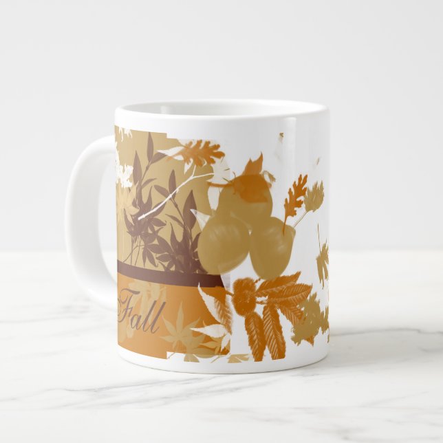 Fall är här - JUMBO Mugg (Framsida vänster)