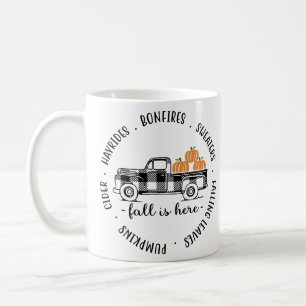 Fall är här kaffemugg