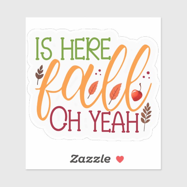 Fall är här klistermärken (Ark)