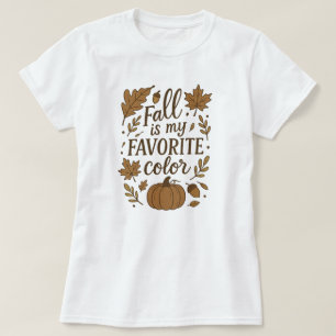 Fall är min favorit färg t shirt
