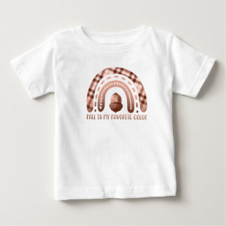 Fall är min favorithöstgaranti färg-baby/småbarn t shirt
