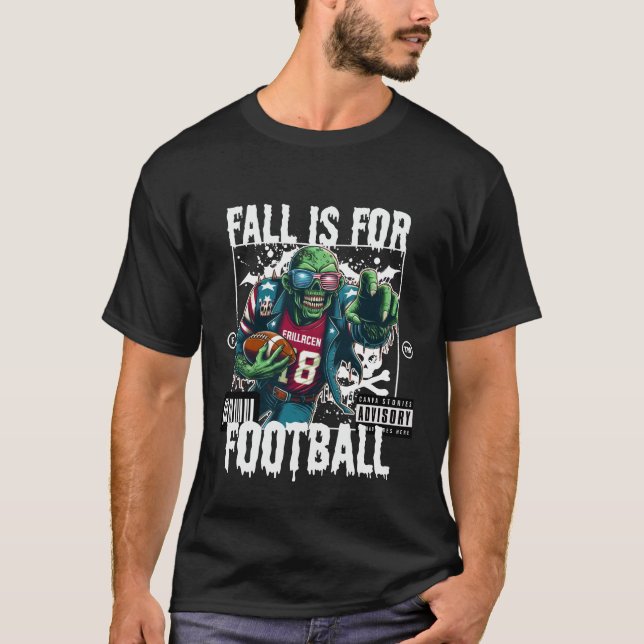 Fall är till för fotboll t shirt (Framsida)