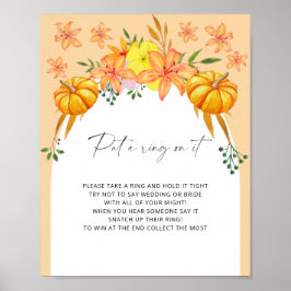 Fall Arch - lägg ring på spelet Poster