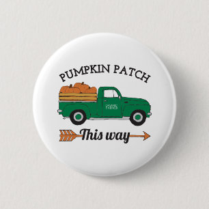 Fall Art Pumpkin Patch Old Vintage Farm Lastbil Ar Knapp