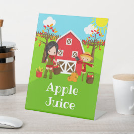 Fall Autumn Barnyard Birthday Black Hair Girl