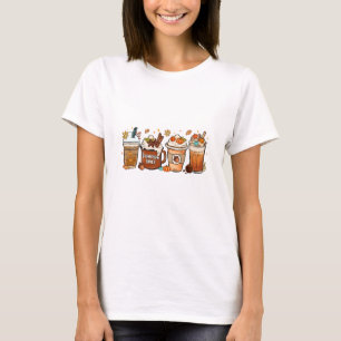 Fall Autumn Coffee Pumpkin Spice T Shirt