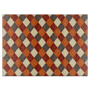 Fall/Autumn Gingham mönster