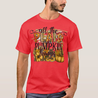 Fall Autumn hela Sak tack. T Shirt