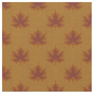 Fall Autumn Löv Mönster Tyg