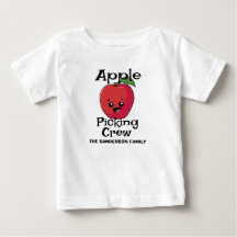 Fall Autumn Matching Family Apple Picking Crew