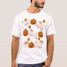 Fall Autumn Thanksgiving Harvest Löv Falling T Shirt