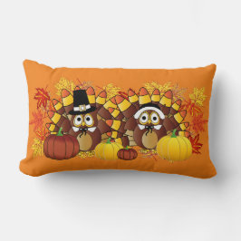 Fall Autumn Uggla Turkiet Pilgrims | THANKSGIVING Lumbarkudde
