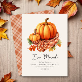 Fall Autumnal Pumpkins | Nya Adressen Anteckningskort