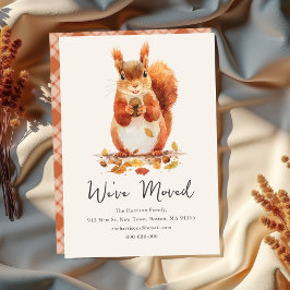 Fall Autumnisk ekorre | Nya Adressen Meddelande