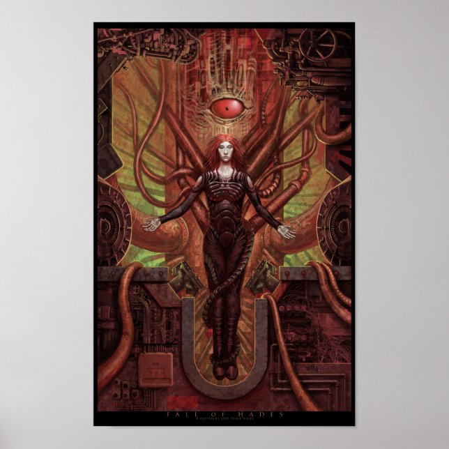 Fall av Hades Poster (Framsidan)