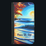 Fall av typen Peace Be still iPhone Wallet Case Plånboksfodral För Samsung Galaxy S5<br><div class="desc">Freden är fortfarande iPhone Wallet-väska.</div>