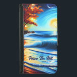 Fall av typen Peace Be still iPhone Wallet Case Plånboksfodral För Samsung Galaxy S5<br><div class="desc">Freden är fortfarande iPhone Wallet-väska.</div>