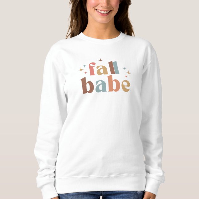 Fall Babe T Shirt (Framsida)