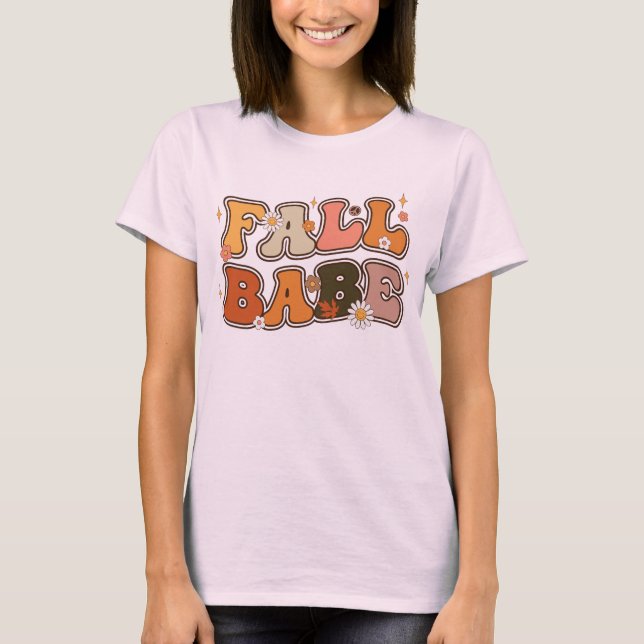 Fall Babe T-Shirt (Framsida)