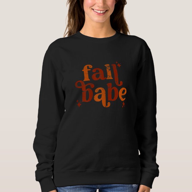 Fall Babe   Thanksgiving matching family autumn ph T Shirt (Framsida)