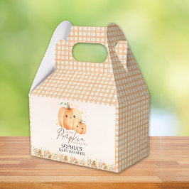 Fall Baby Shower Favor - "A Little Pumpkin Presentaskar