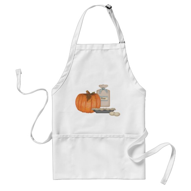 Fall Baking Apron Förkläde (Framsidan)