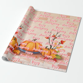 Fall Benice Popular Happy thanksgiving Presentpapper