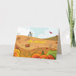 FALL BIKE RIDE HEJ CARD KORT