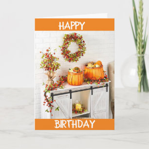 **FALL** BIRTHDAG FÖR MIN **SPECIELLT MAMMA** KORT