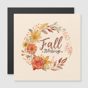 Fall Blesser - Utandning av Höst löv och Blommigt