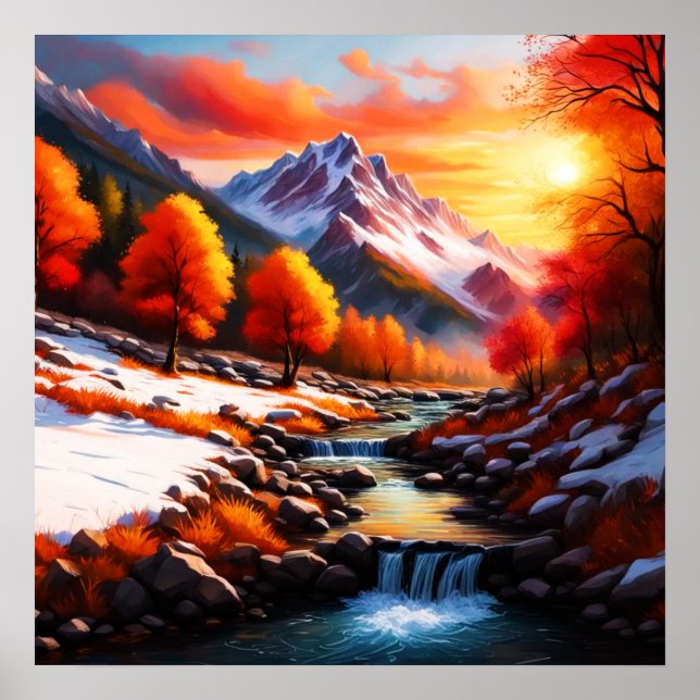 Fall blir vinter poster (Framsidan)