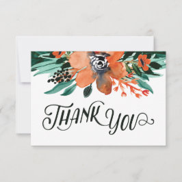 Fall-Blommigt, plan Tack Kort