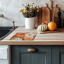 Fall Blommigt Pumpkin