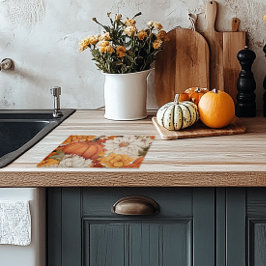 Fall Blommigt Pumpkin