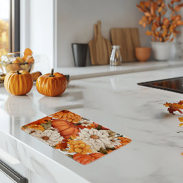 Fall Blommigt Pumpkin
