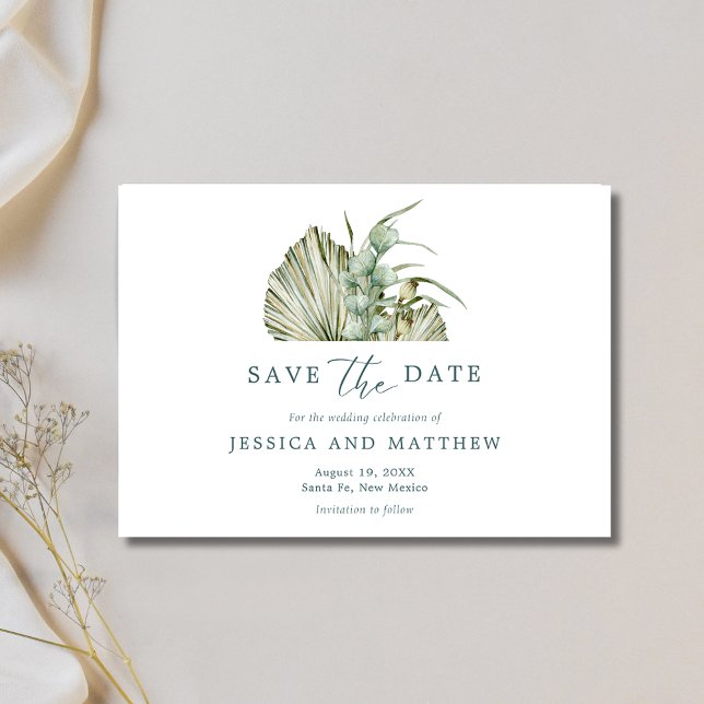 Fall Blommigt Rustic Exdoor Bröllop Spara Datumet (Fall Floral Rustic Outdoor Wedding Save The Date)