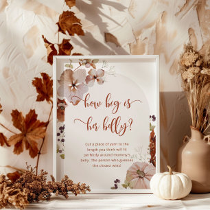 Fall boho hur stort är mamma Blocky-spelet poster? Poster