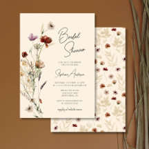 Fall Boho WildblomMöhippa