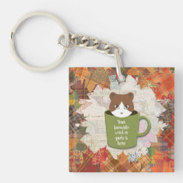 Fall Break Cat Acrylic