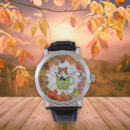 Fall Break Cat eWatch Watch Armbandsur