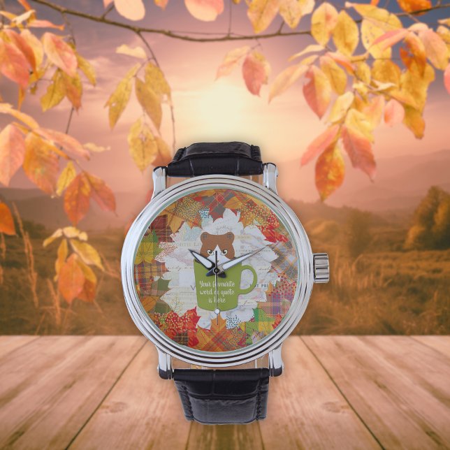 Fall Break Cat eWatch Watch Armbandsur (Fall Break Cat eWatch Watch for Men_1)