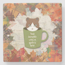 Fall Break Cat Stenunderlägg