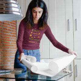 Fall Breeze och Höst löv Design T Shirt