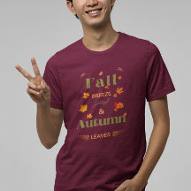 Fall Breeze och Höst löv Design