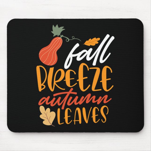 Fall Breeze och Höst löv Musmatta (Framsidan)