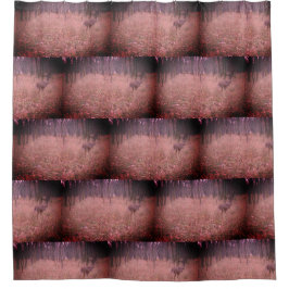 Fall Buck in Skogen Shower Curtain