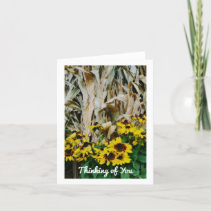 FALL CARDS-TÄNKANDE AV DIG BLANK NOTES TACK KORT