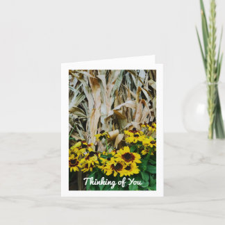 FALL CARDS-TÄNKANDE AV DIG BLANK NOTES TACK KORT